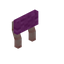 Magenta Cherry Raised Seat Back