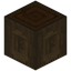 L Sign Stripped Dark Oak Log