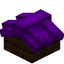 Purple Top Roof Block (Dark Oak)