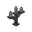 White Silver Candelabra