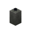 Large Light Gray Candle