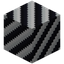 Striped White Concrete