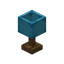 Light Blue Lamp