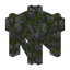 Mossy Cobblestone Bridge Pier