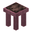 Stripped Mahogany Stool