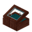 Cyan Redwood Display Case