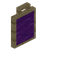 Purple Palm Tall Seat Back