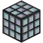 Square Blue Stained Glass