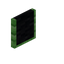 Black Green Bioshroom Flat Seat Back