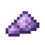Small Pile of Amethyst Dust