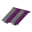 Magenta Striped Awning