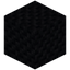 Ribbled Black Wool