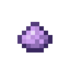 Tiny Pile of Amethyst Dust