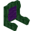Purple Green Enchanted Fancy Seat Back