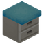 Light Blue Kitchen Drawer
