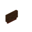 Brown Redwood Small Seat Back