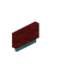 Red Blue Bioshroom Small Seat Back