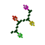 Classic Multicolored Lights (Diagonal Left)