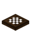 Checkered Dark Oak Trapdoor