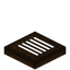 Barred Dark Oak Trapdoor