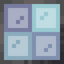Tiled Cyan Stained Glass Pane