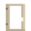 Fir Glass Door