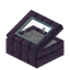 White Mauve Display Case