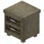 Stripped Fir Double Drawer