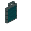 Cyan Bloom Tall Seat Back