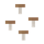 Brown Wall Mushrooms