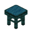 Light Blue Warped Seat
