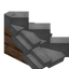 Light Gray Longer Roof (Jungle)
