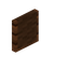 Brown Zelkova Flat Seat Back