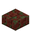 Mossy Red Rock Brick Slab