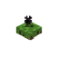Floating Black Flower