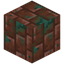 Vertical Disordered Raw Copper Block Bricks