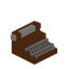 Orange Typewriter