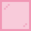 Clear Pink Stained Glass Pane
