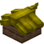 Yellow Longer Top Roof Block (Jungle)