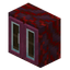 Crimson Glass Kitchen Cabinet