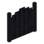 Panelled Metal Fence