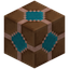 Decorated Brown Glazed Terracotta