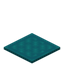 Harsh Quilted Cyan Carpet