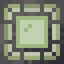 Fancy Green Stained Glass Pane