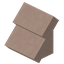 White Terracotta Steep Top Roof