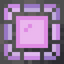 Fancy Magenta Stained Glass Pane