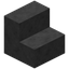 Smooth Black Sandstone Stairs