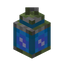 Light Blue Mossy Cobblestone Lantern