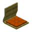 Orange Floor Chair (Bamboo)