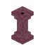Pink Wool Standing Torch - L